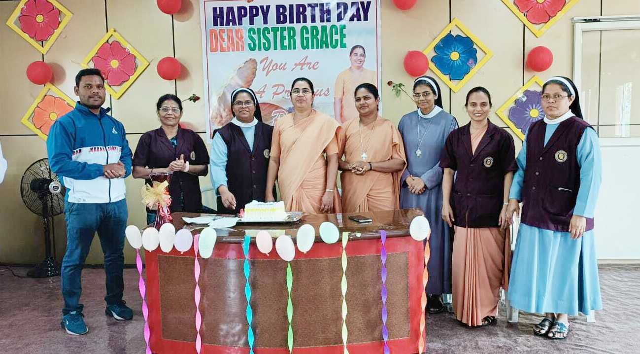 Celebrated  Sister GRACE  birthday......